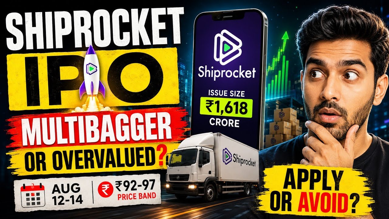 IPO SHIPROCKET 🚀: Мультибэггер или переоценка? | Полный анализ IPO на ₹1618 крор | УЧАСТВОВАТЬ ил...