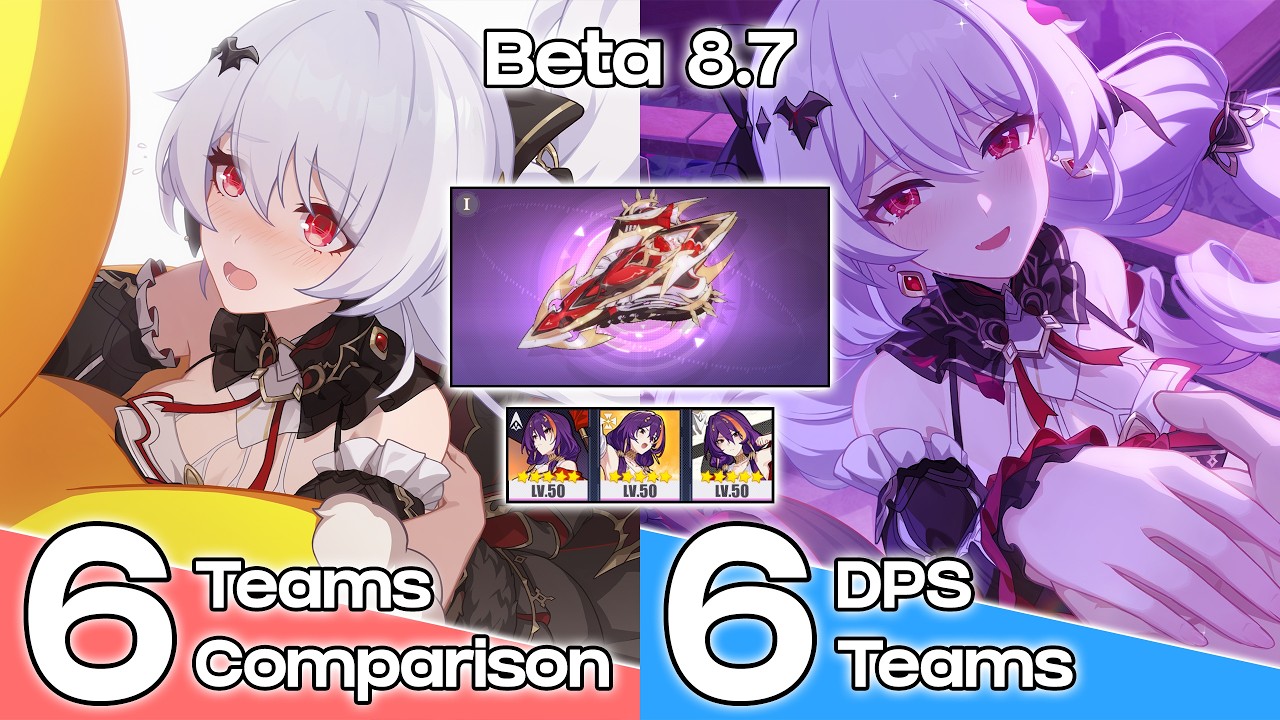 New Skill (DLC) & Gear Set For Lunar Vow : Crimson Love [Honkai Impact 3 SEA - Beta 8.7]