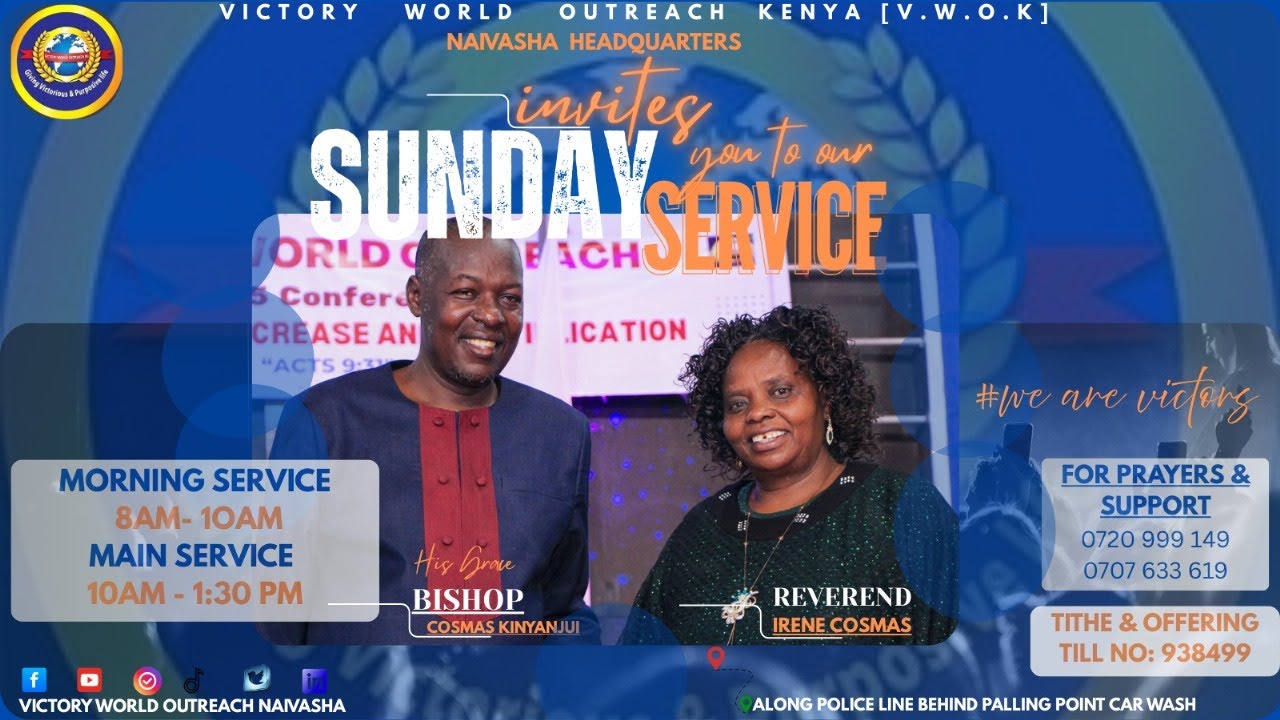SUNDAY LIVE SERVICE.