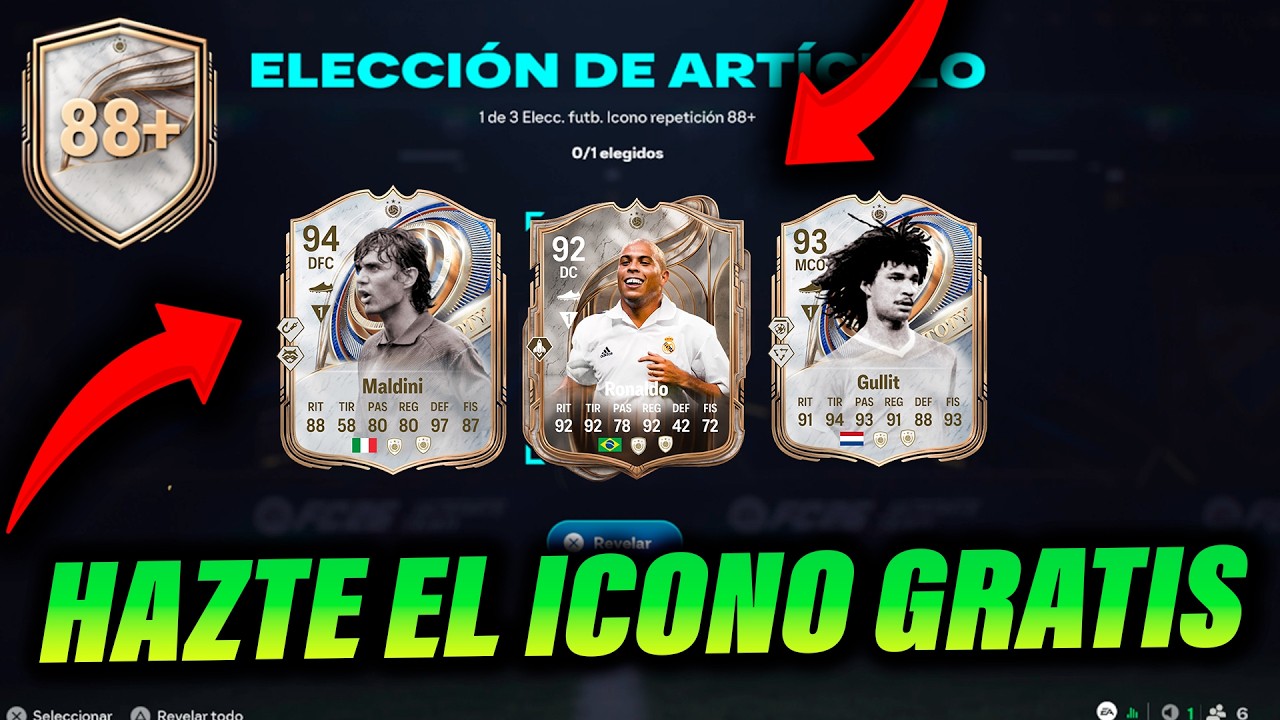 HAZLO YA!!!!🔥😍 Como hacer el ICONO +88 REPETIBLE con TOTYS GRATIS!!
