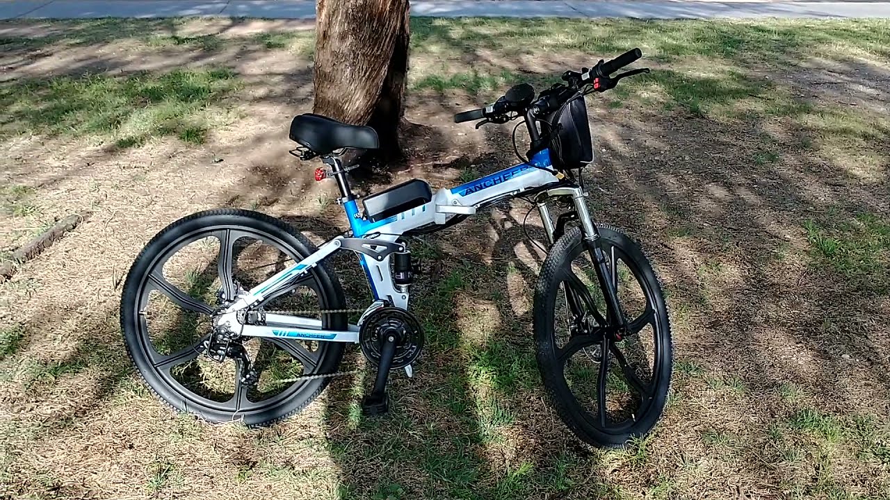 ANCHEER Electric Folding Mountain Bike Review 250W