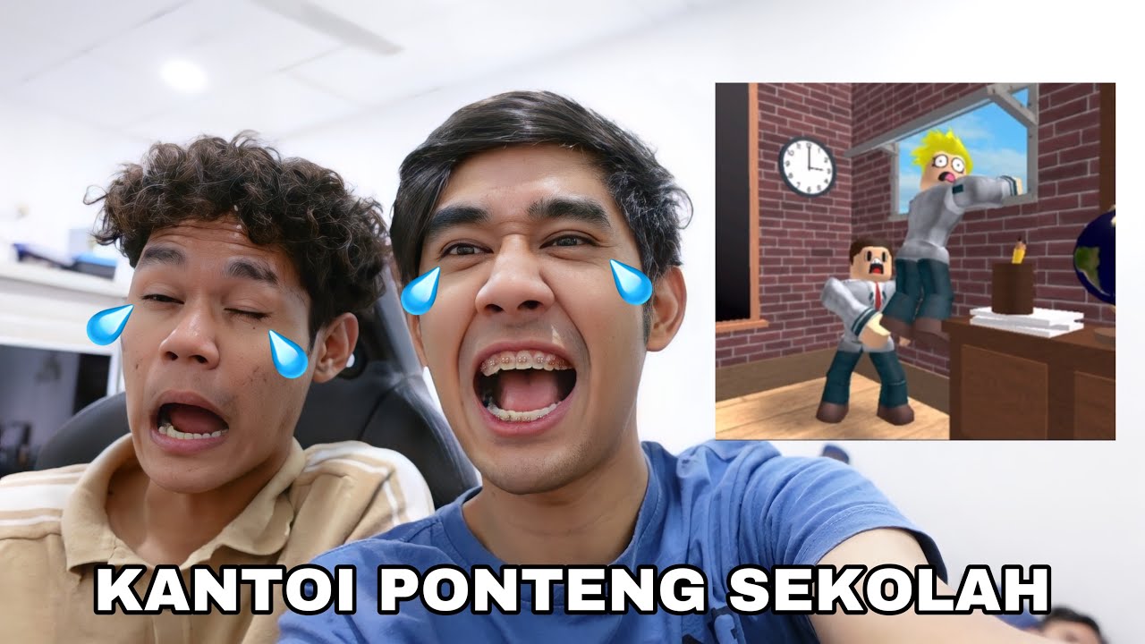 KANTOI PONTENG SEKOLAH 😱 ESCAPE SCHOOL OBBY 😂