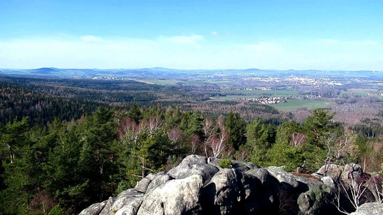 Hahnberg-Aussicht bei Grottau an der Nei&szlig;e - Lausitzer Gebirge