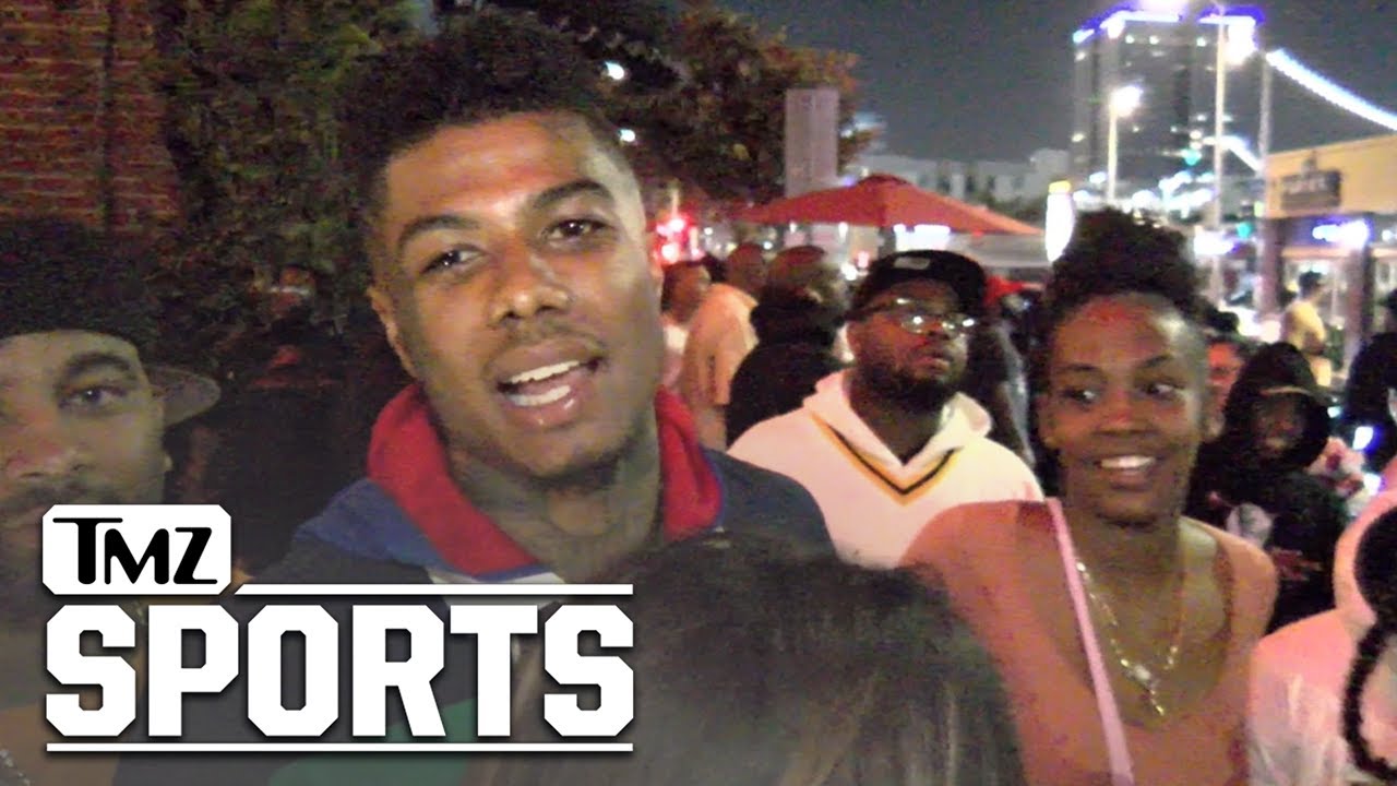 Blueface Says 6ix9ine's Too Scared To Fight Him In Celeb Boxing Match | TMZ Sports