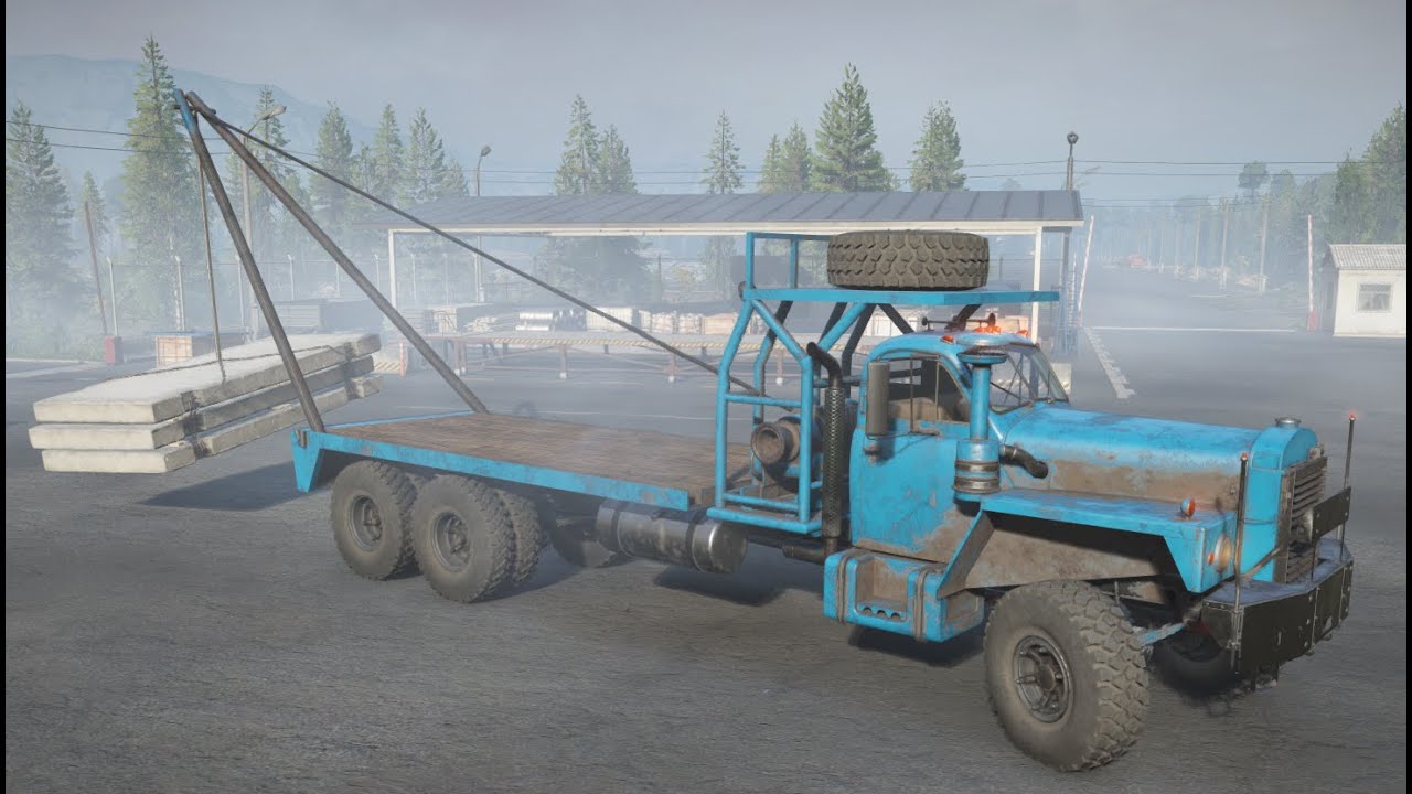Mack B81 Gin Pole Test