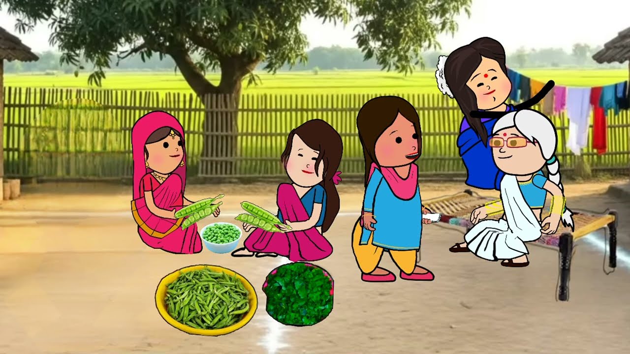 आशिक के चक्कर में लुट गई नंद😱@RinkiCartoonComedychannel 