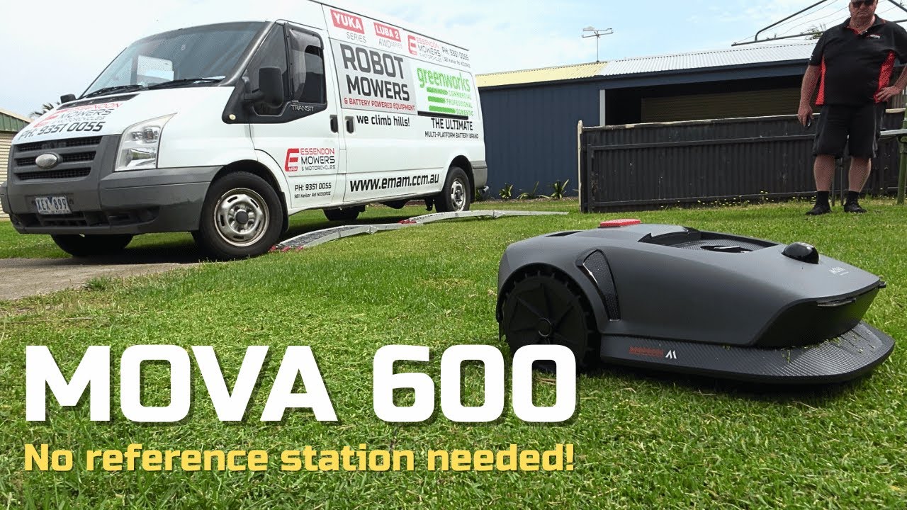 MOVA 600 Robot Mower Unboxing & Testing