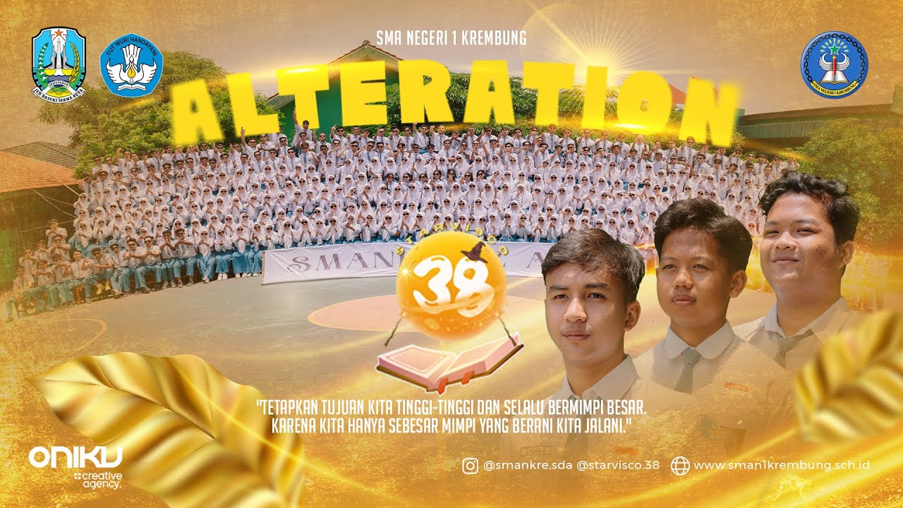 Video Angkatan 38 - STARVISCO | SMAN 1 KREMBUNG