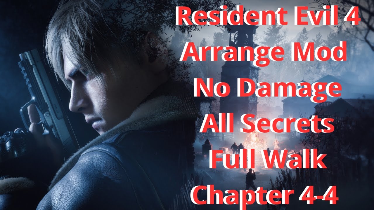 Resident Evil 4 | Arrange Mod (+15.000 Enemies) - Chapter 4-4 [NO DAMAGE] Walk