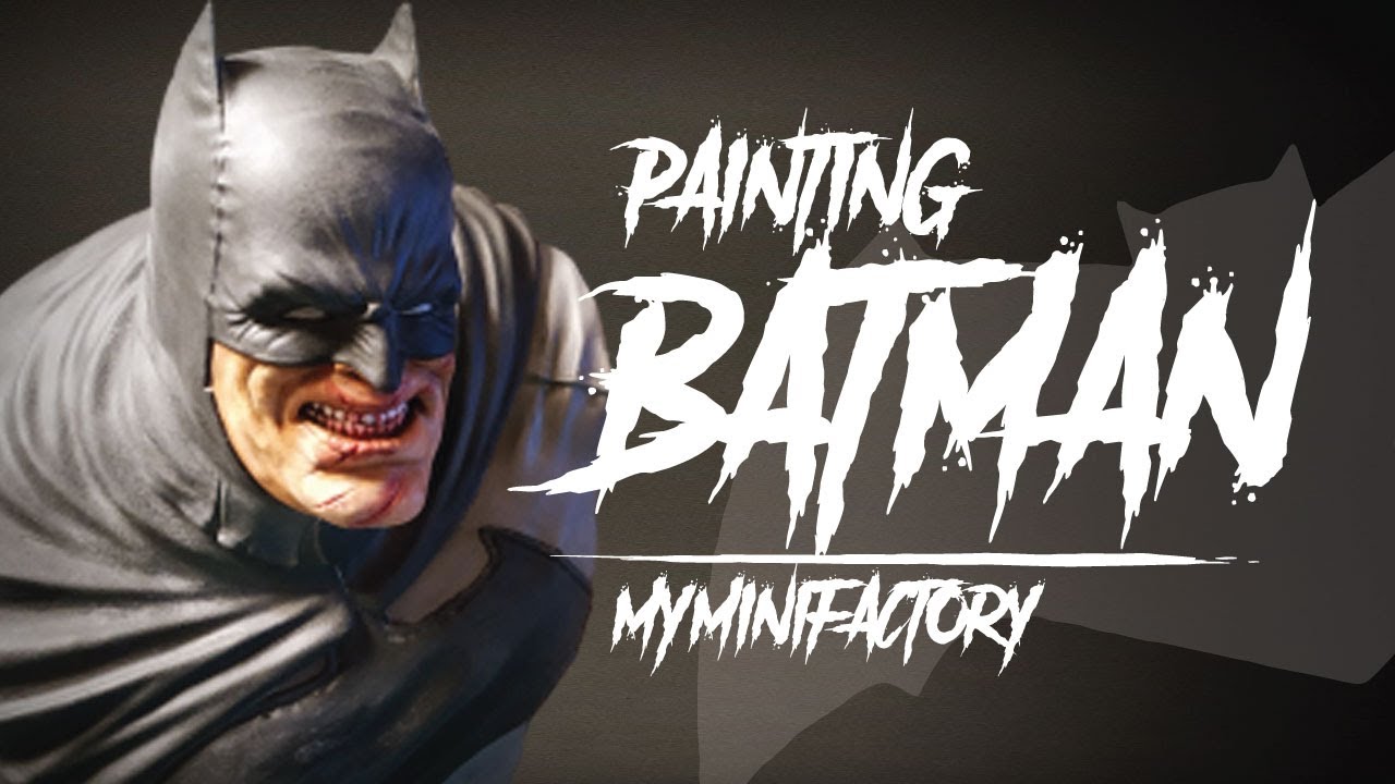 REALISTIC bust from batman Dark Knight build and painting