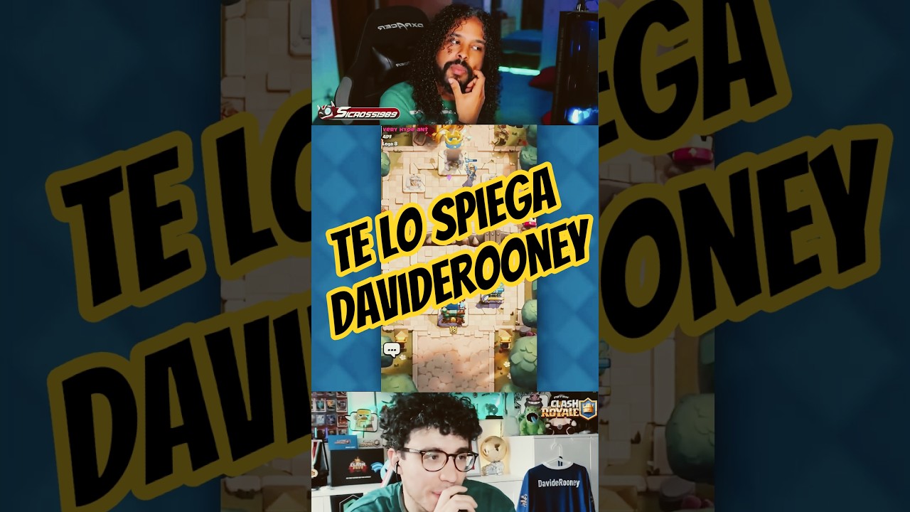 MK SPACCAMURO vs MORTAIO: @DavideRooney  capisce tutto in 10 SECONDI! | Clash Royale