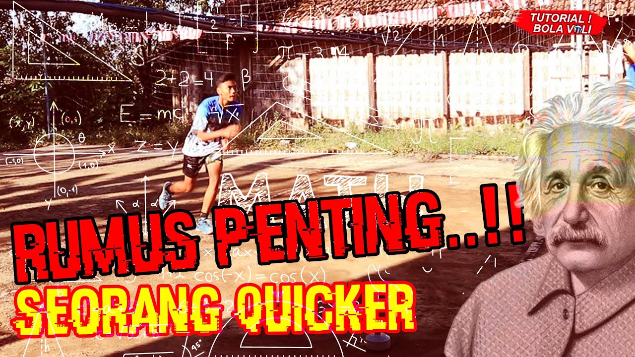 RUMUS PENTING SEORANG QUICKER...!!! Tutorial Bola Voli