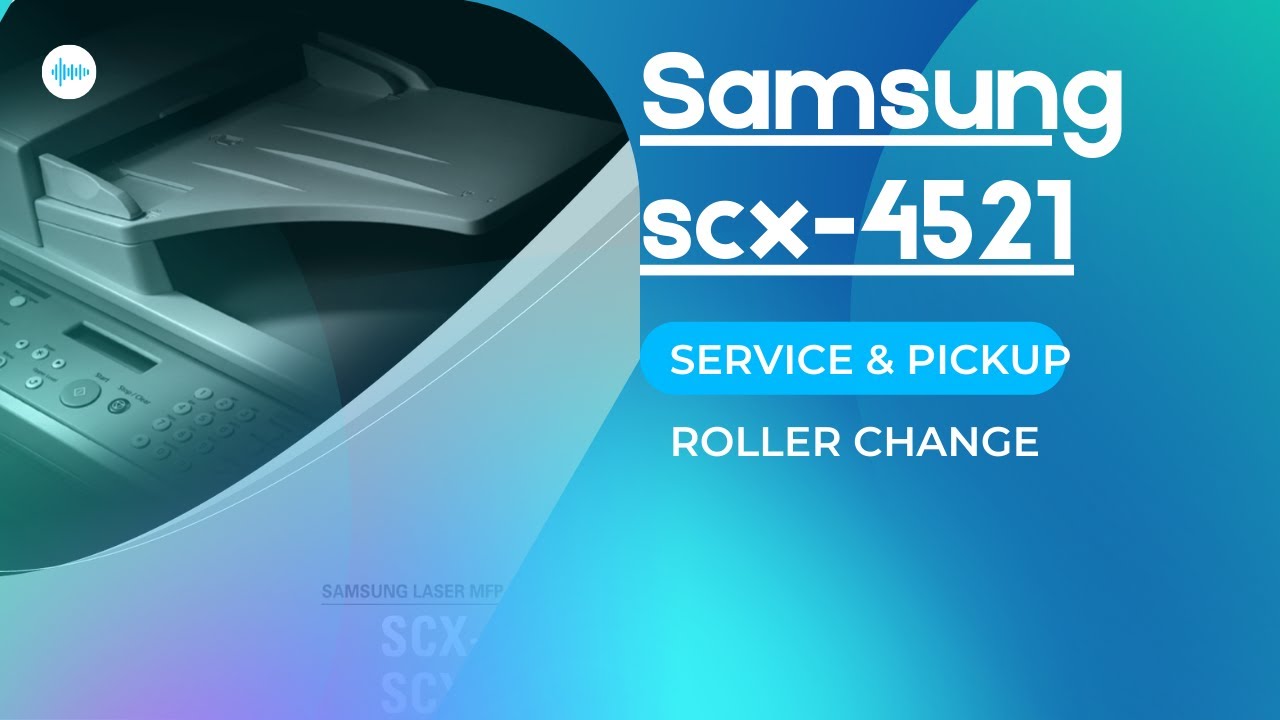 Samsung scx 4521 paper jam