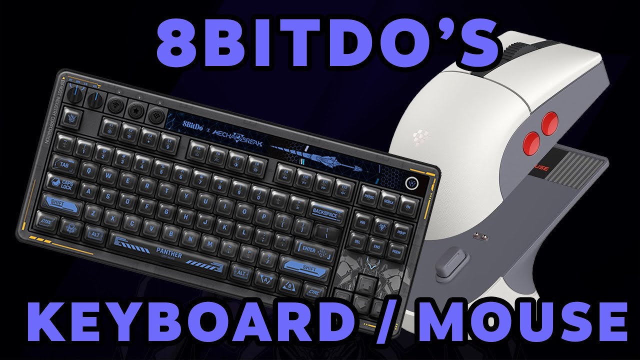 Клавиатура и мышь 8BitDo — обзор