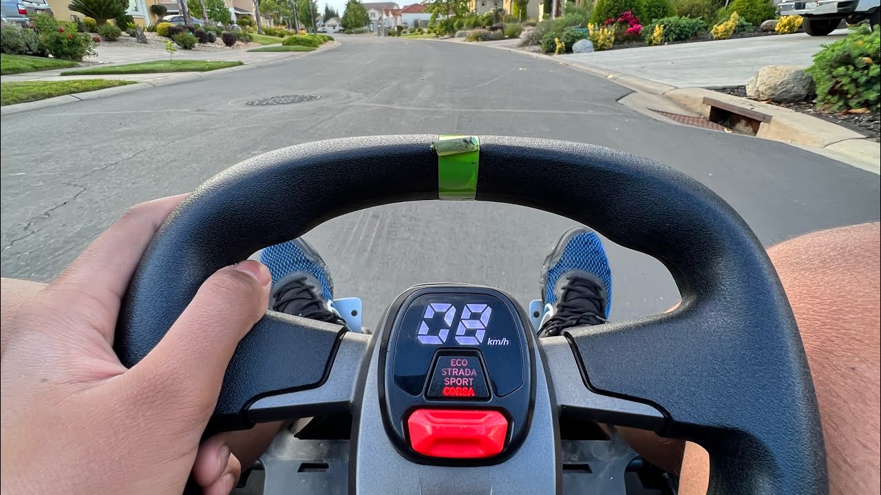 Ninebot go kart pro max speed run!