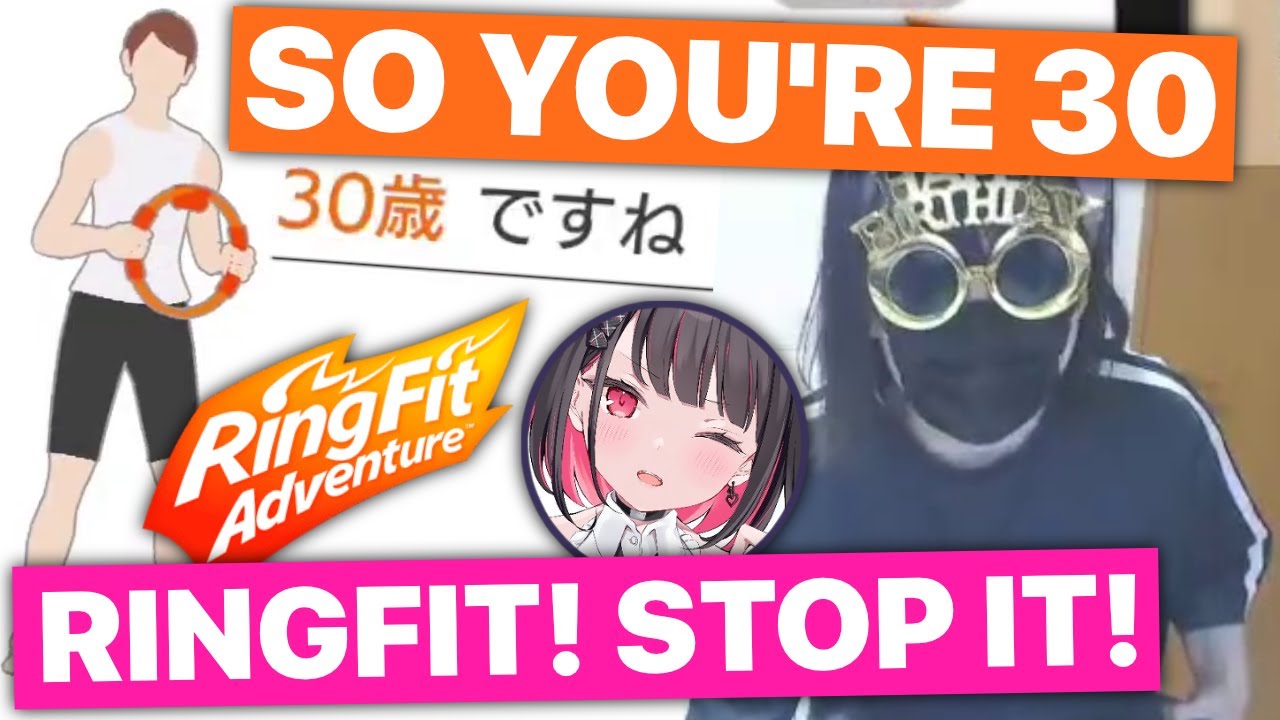 Ringfit Betrays Rikotan's Age (Rikotan) [Eng Subs]