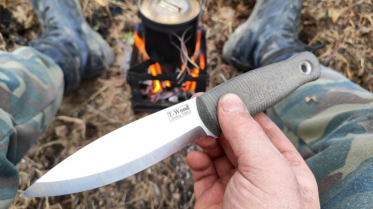 Нож T-Wood бушкрафт, Victorinox, пила, минимум снаряжения, лес, горы.