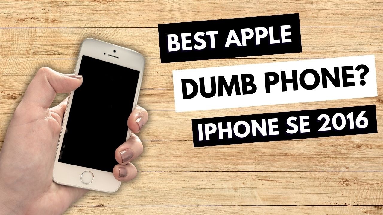 Использование iPhone SE 2016 в качестве «тупого» телефона в 2024 году | Цифровой минимализм