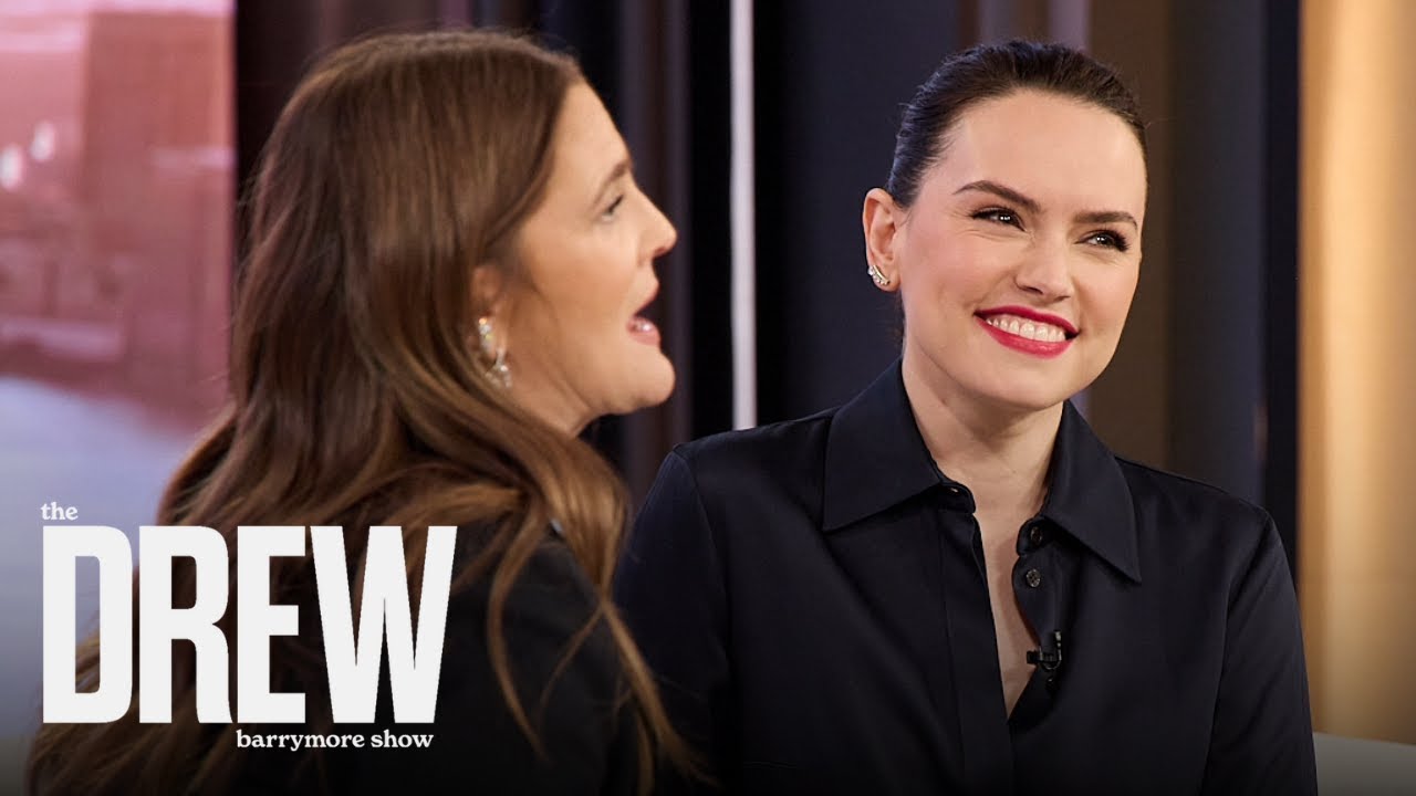 Drew Barrymore Confesses to Daisy Ridley About Her Surprising 'Star Wars' Crushes