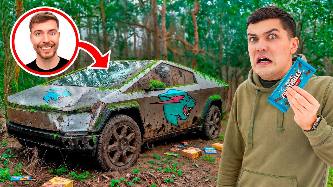 Оживляем ЗАБРОШЕННУЮ TESLA МИСТЕРА БИСТА! Как она там оказалась?