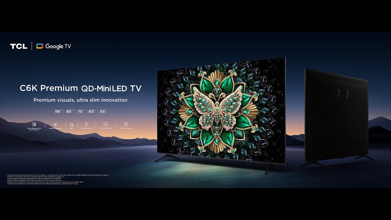TCL C6K QD-Mini LED TV - Hallo Eliminator