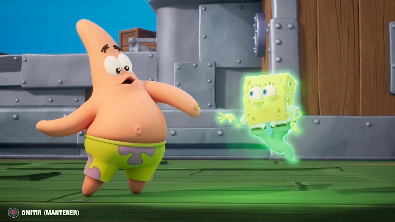 Hacemos el gamberro en fondo de bikini con la demo Bob Esponja: Titanes de las mareas