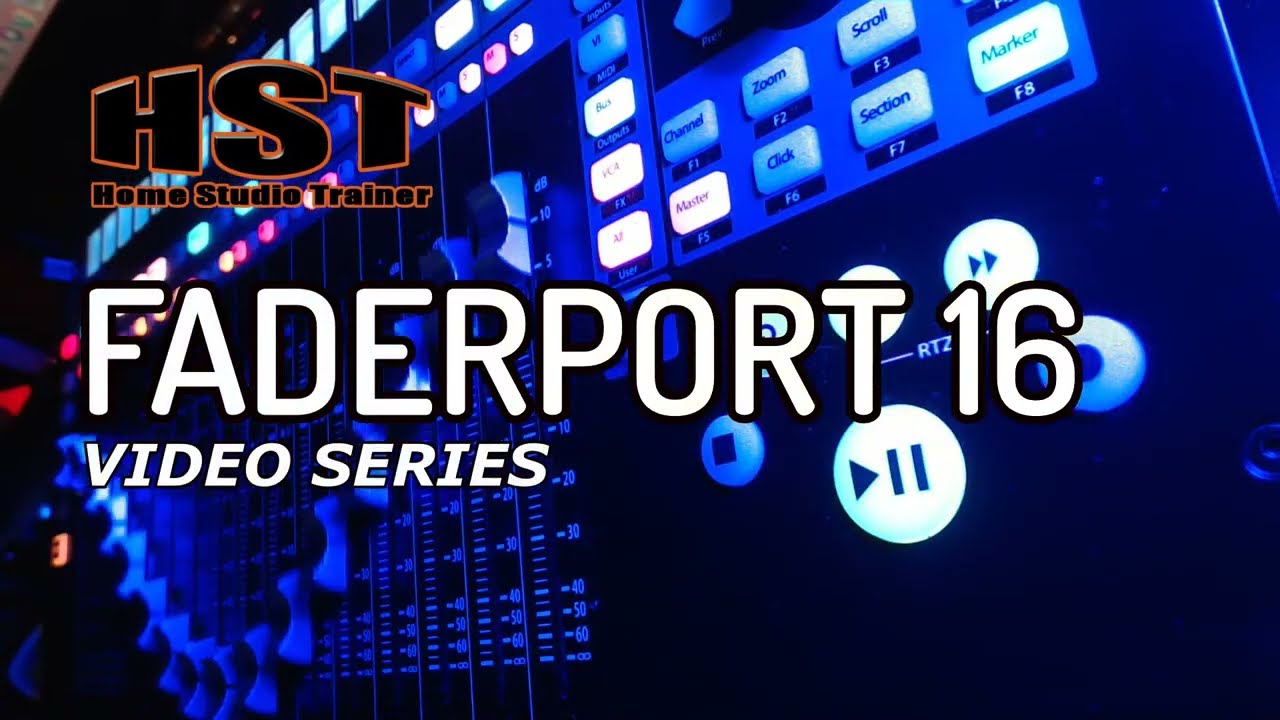 Faderport 16 — Paging FX и автозаполнение (тренажер для домашней студии)