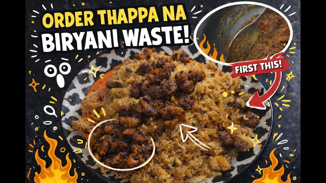 People Are Standing in Line for THIS Biriyani 😳