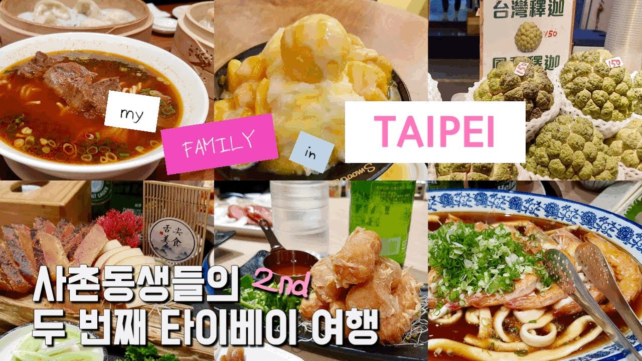 대만여행 🇹🇼 한국가족들의 타이베이 여행: 심화편 | 이란 쟈오시 온천 礁溪溫泉| 라우허제 야시장 饒河街夜市| 시먼딩 西門美食| 딘타이펑 鼎泰豐