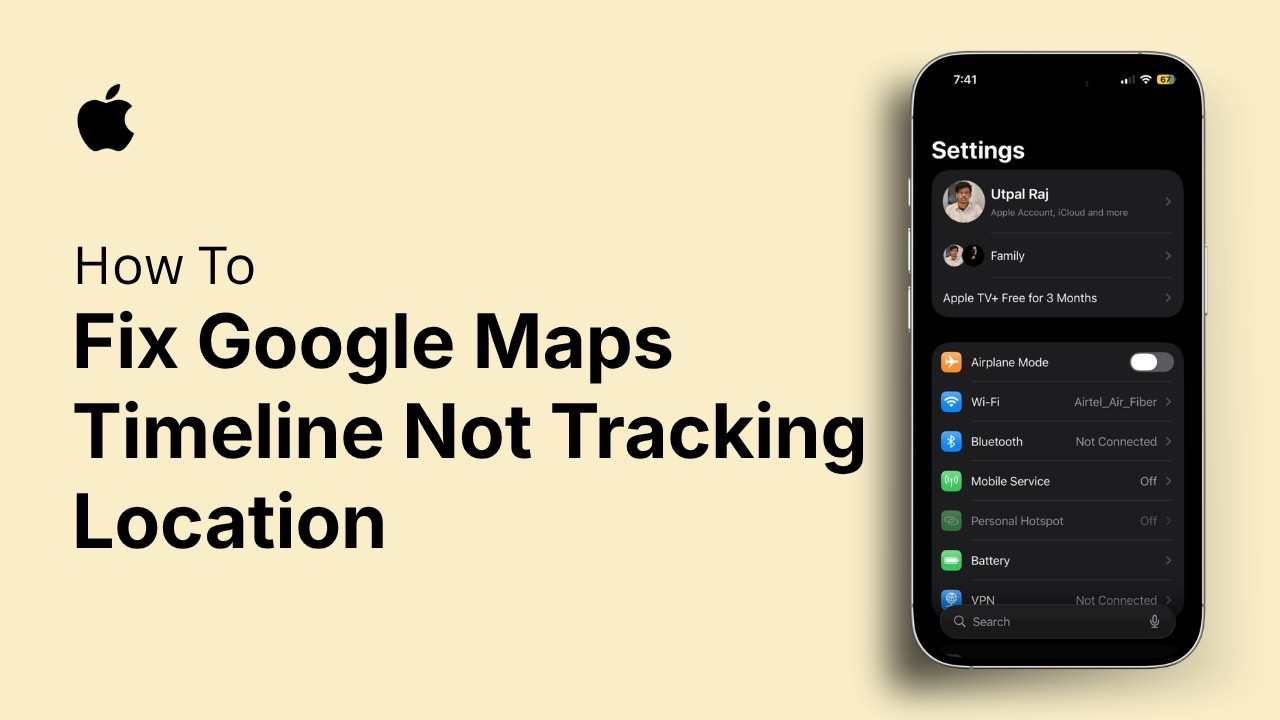 How To Fix Google Maps Timeline Not Tracking Location