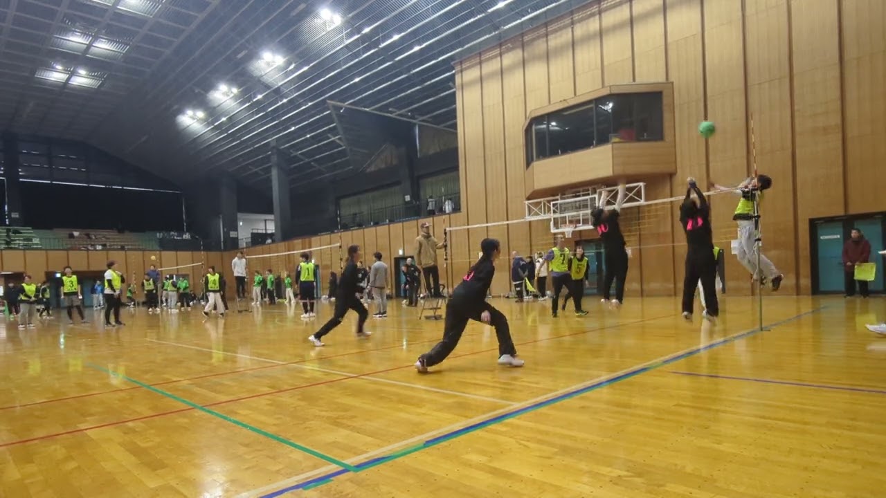 1/12 鶴岡 フェザーズ 1セット目