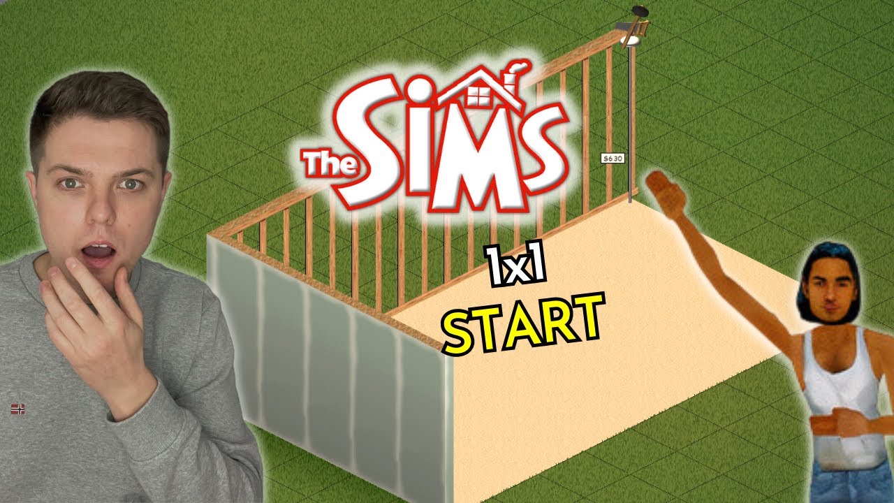 The Sims 1 - 1x1 Tile Start Livestream (03/06/2023)