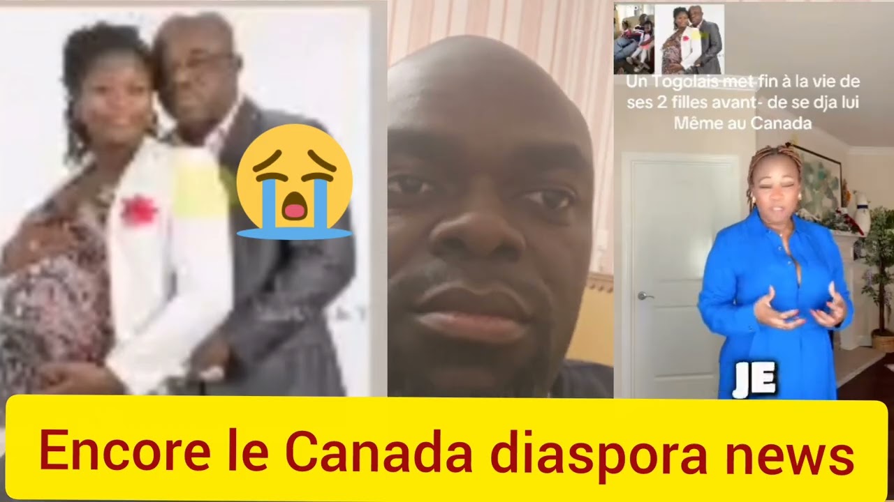 Un africains au Canada Dja ses deux enfants avant de se dja lui même 