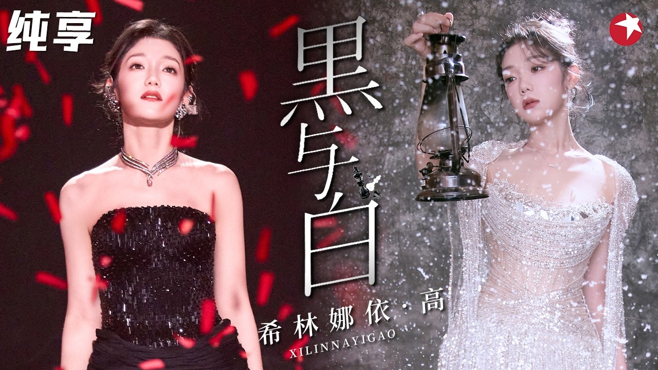 【纯享】当#希林娜依·高 遇见希林娜依·低！魔术唱演秀《黑与白》，高音炸裂唱功太强悍！#2026中国网络视听盛典 clip
