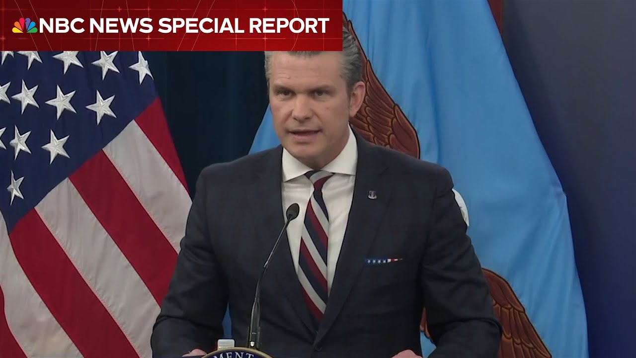 Special Report: Hegseth provides an update on Operation Epic Fury