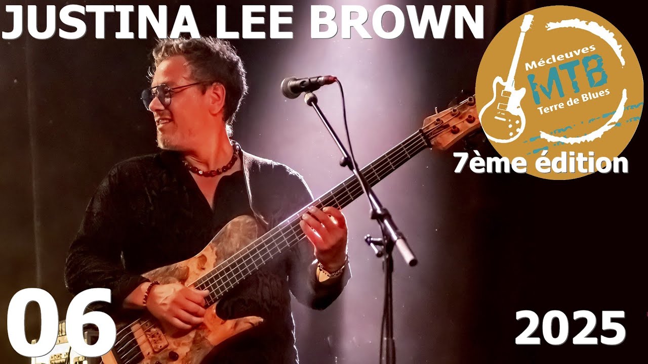 JUSTINA LEE BROWN - Tears Are Falling (M&eacute;cleuves Terre de Blues)