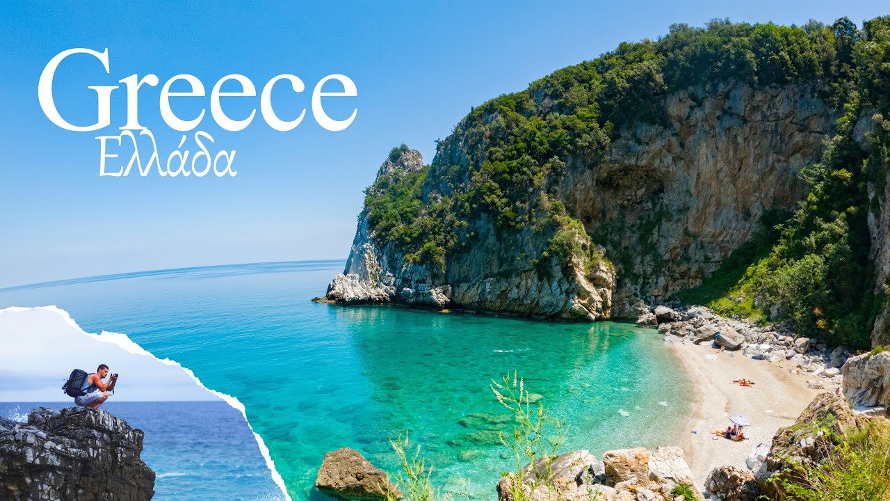 Epic Landscape of Greece (best drone locations) 4k Meteora - Volos - Pelion - Delta Axios