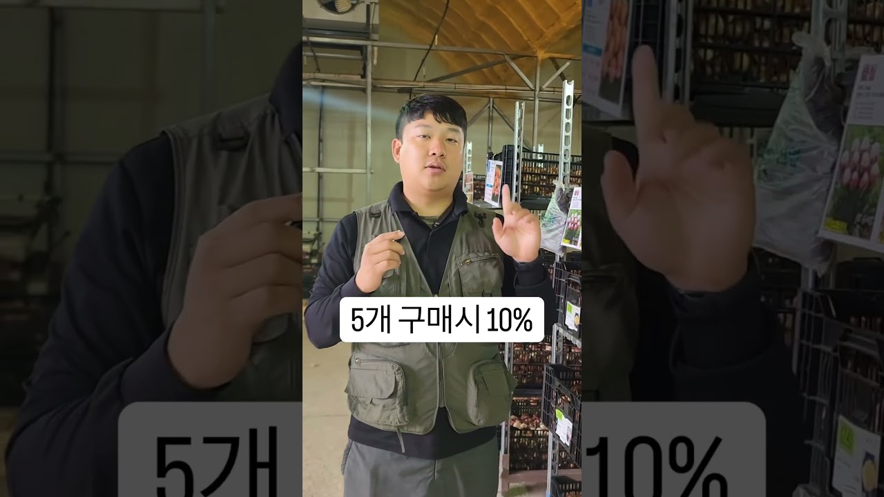 튤립만 34가지?! JB가든센터 역대급 입고 🌷
