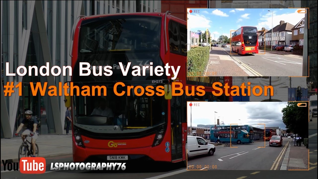 London Bus Variety #1 - Waltham Cross Bus Station