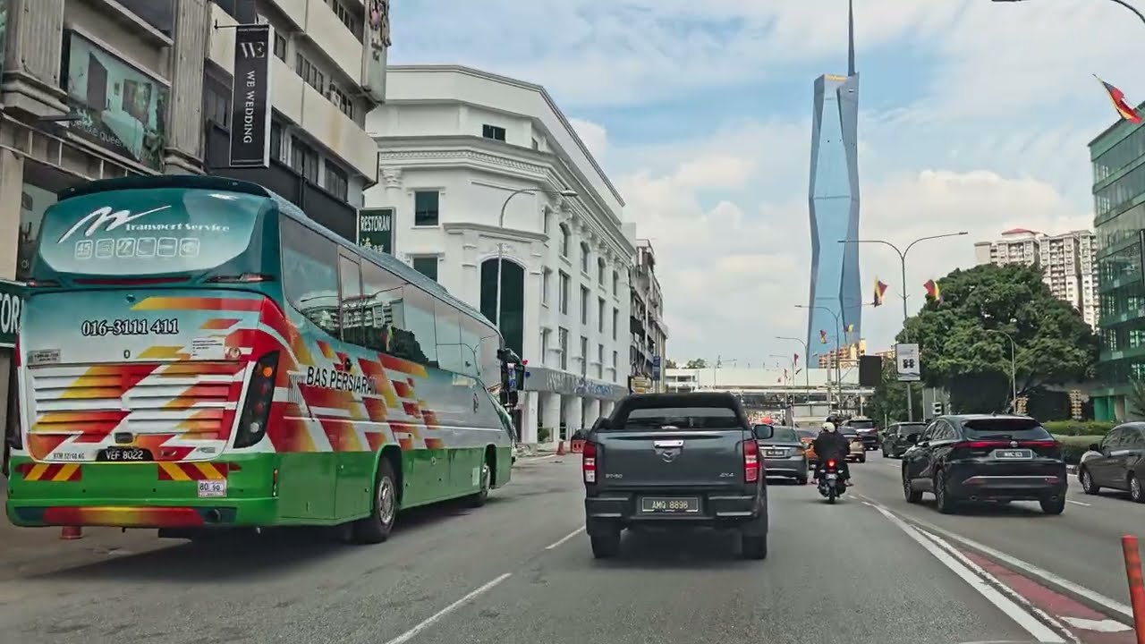 Kuala Lumpur Today, Saturday 7 February 2026. Driving To Kuala Lumpur City Center 