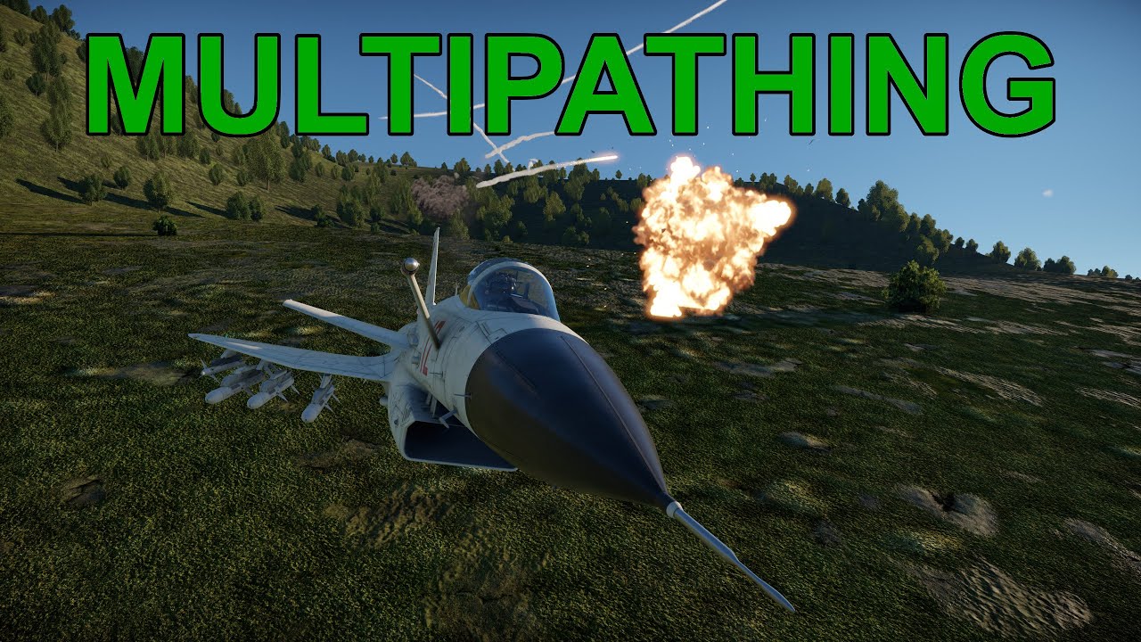Multipathing Still Has It's Uses In Top Tier Air RB | War Thunder