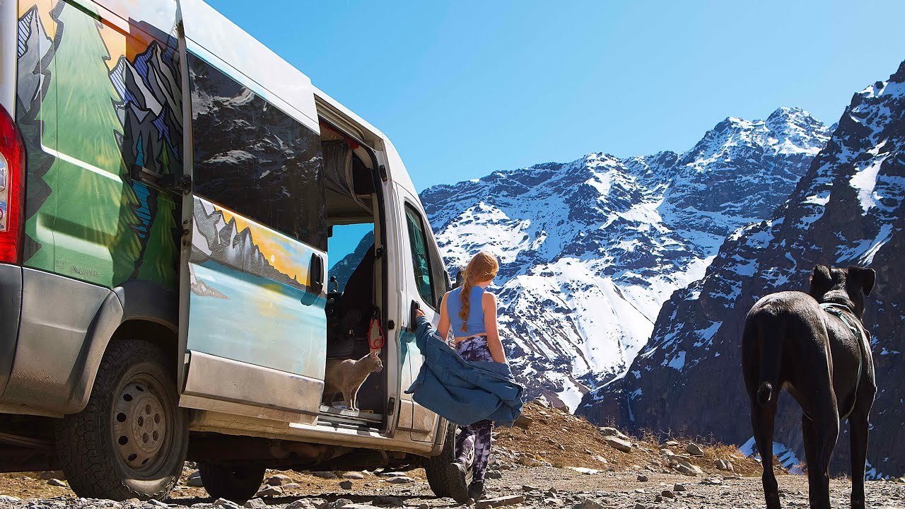 SOLO FEMALE VAN LIFE CHILE  #vanlife #roadtrip