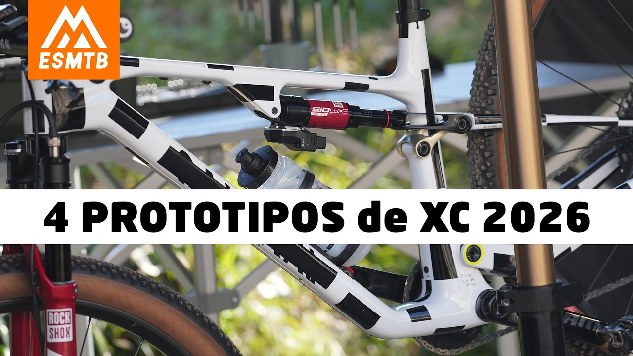 4 bicis prototipo de XC 2026