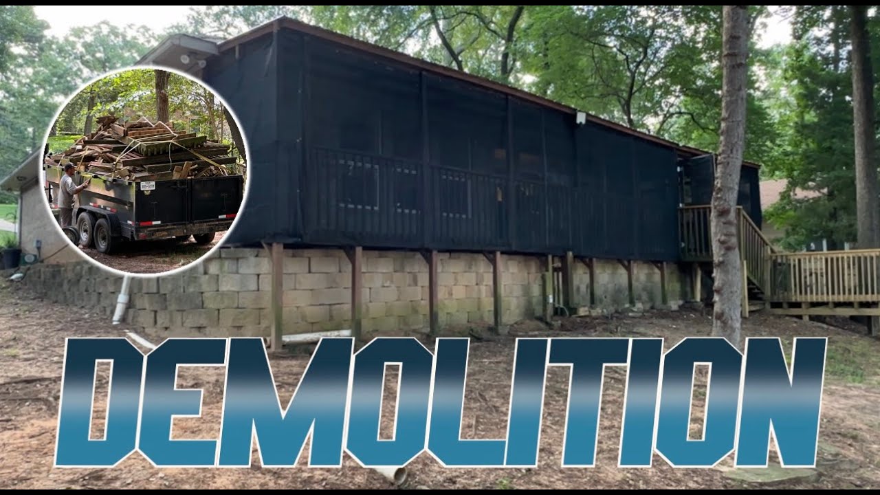 It's Demolition Time! - Yesh Boy Weekends