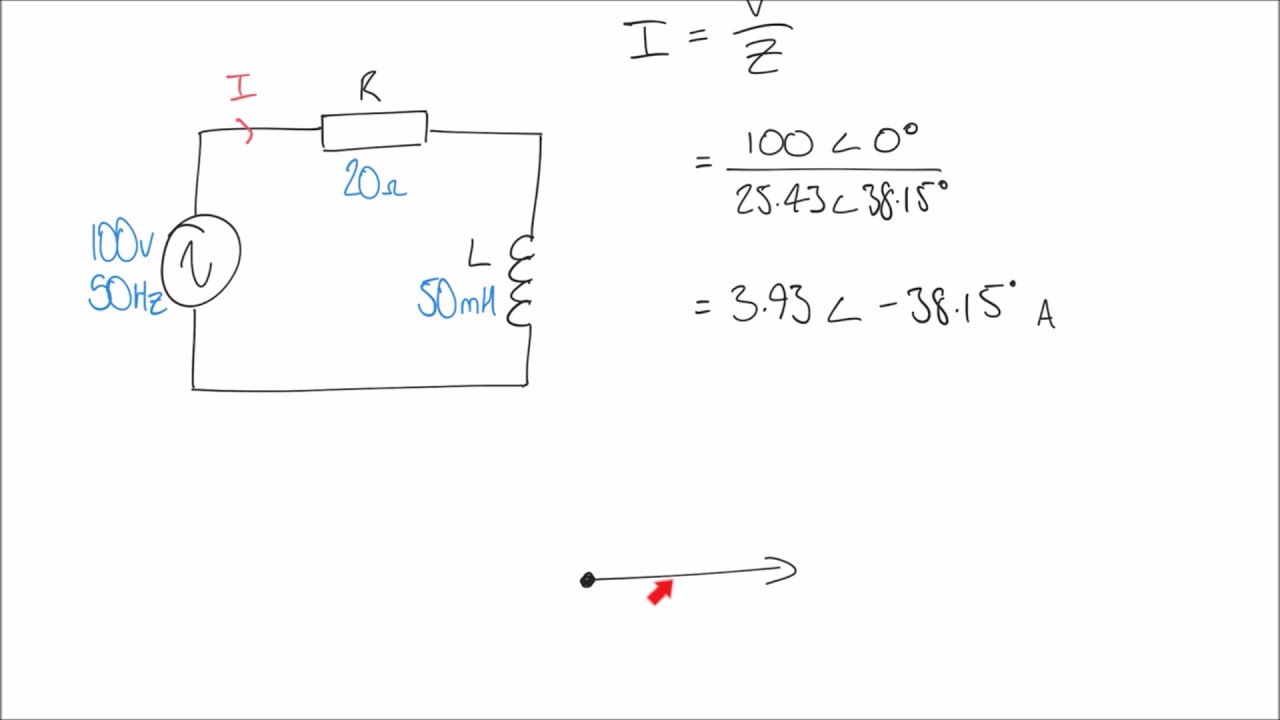 Using Phasor Diagrams to Evaluate RL and RC AC Circuits