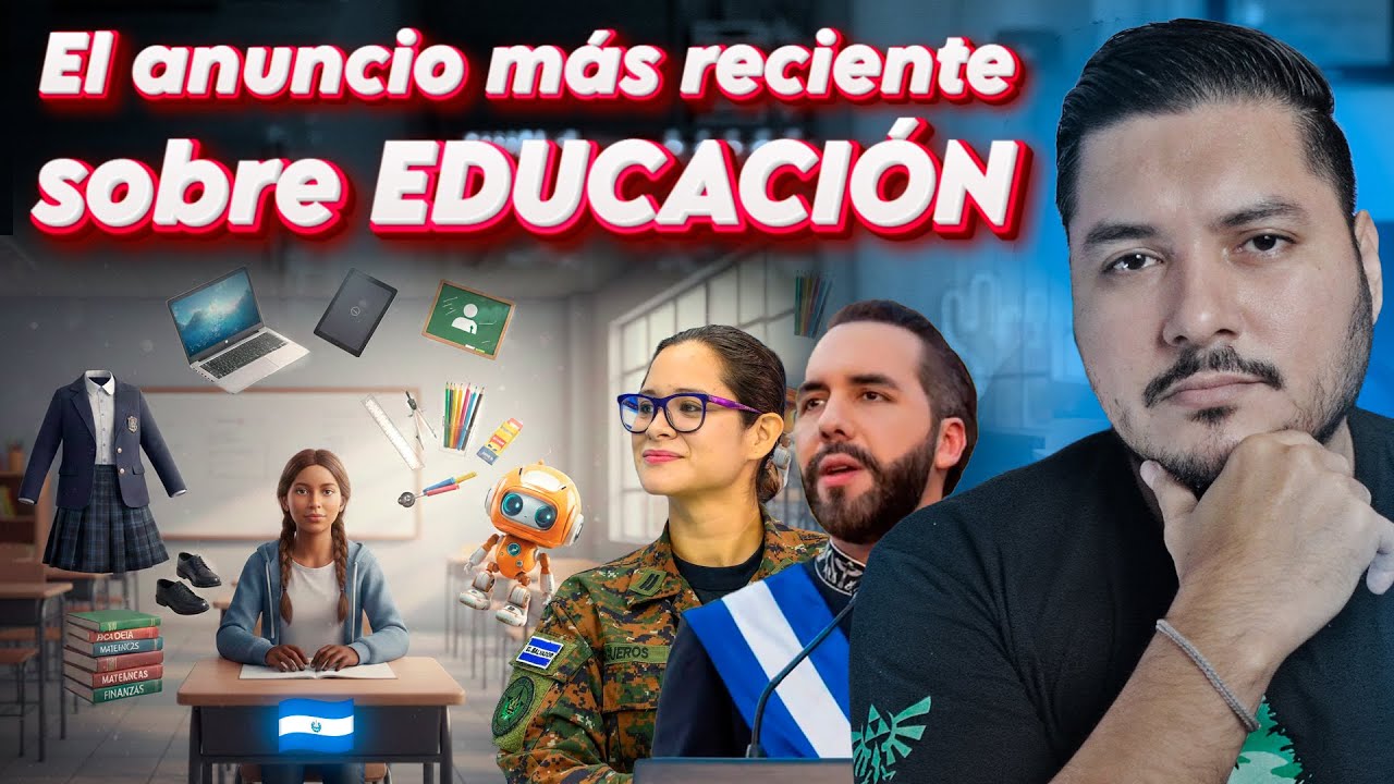 el PAQUETE ESCOLAR que el gobierno regalará a los jovenes en El Salvador