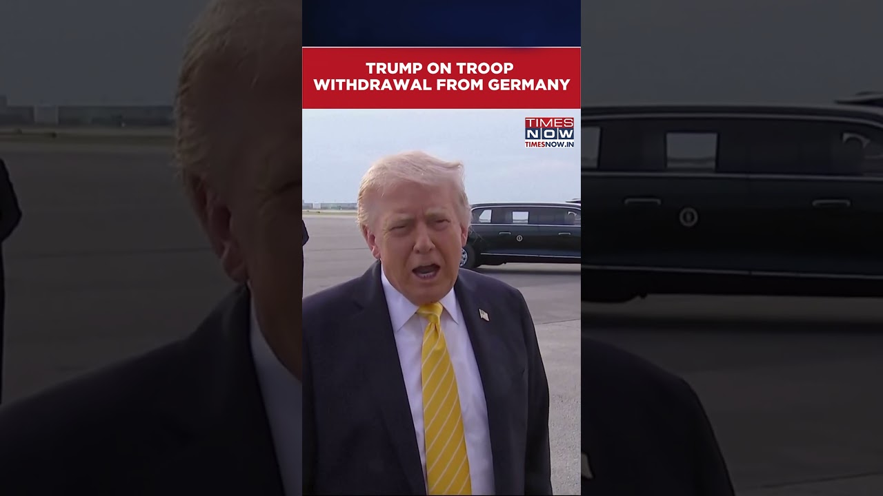 Trump Administration To Pull 5,000 Troops From Germany | Trump Vs NATO #shorts