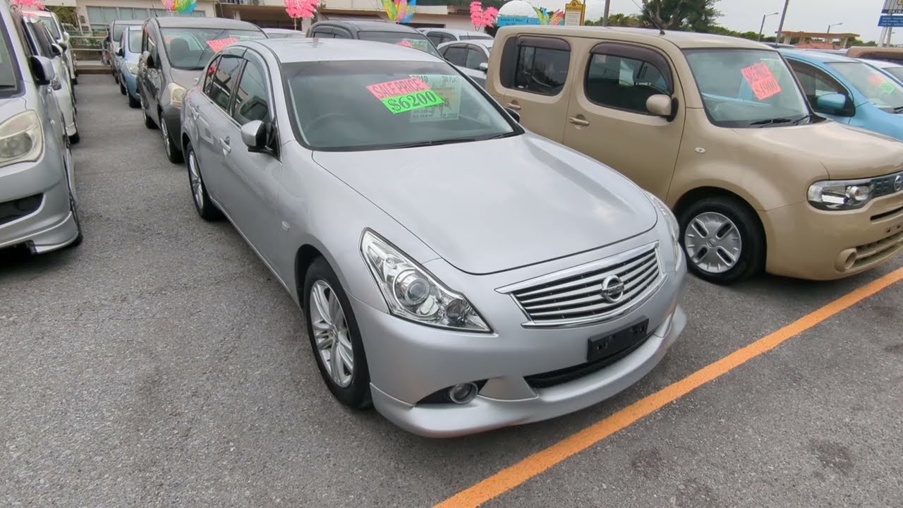 Johnny's Used Cars Okinawa - 2010 Nissan Skyline (16620)