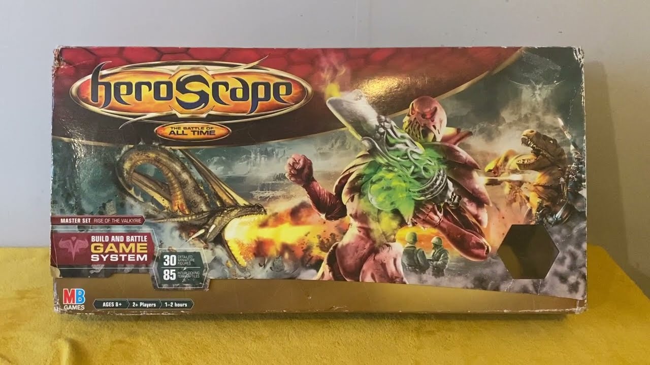 Heroscape 2004 review and unboxing