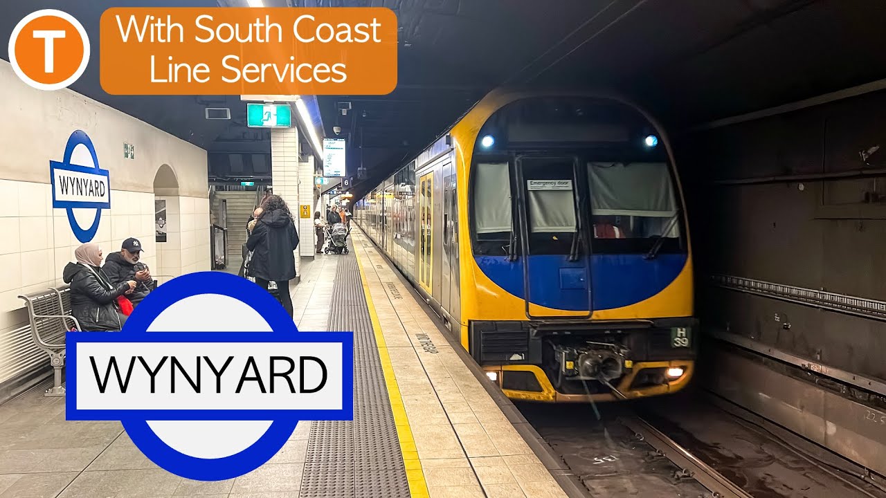Transport for Sydney Vlog 1009: Wynyard Trainspotting With South Coast Line Services